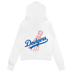 Los Angeles Dodgers Aviator Nation x MLB Unisex Five-Stripe Tri-Blend Full-Zip Hoodie - MLB Hoodies