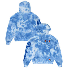 Los Angeles Dodgers Aviator Nation x MLB Unisex Tie-Dye Tri-Blend Hoodie - MLB Hoodies