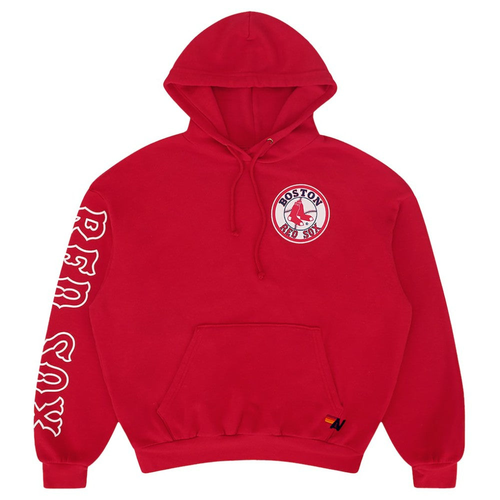 Boston Red Sox Aviator Nation x MLB Unisex Tri-Blend Pullover Hoodie - MLB Hoodies