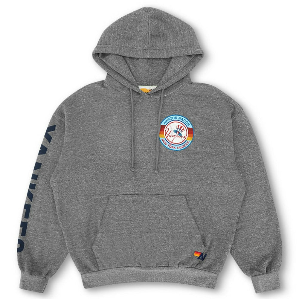 New York Yankees Aviator Nation x MLB Unisex Relaxed Tri-Blend Hoodie - MLB Hoodies