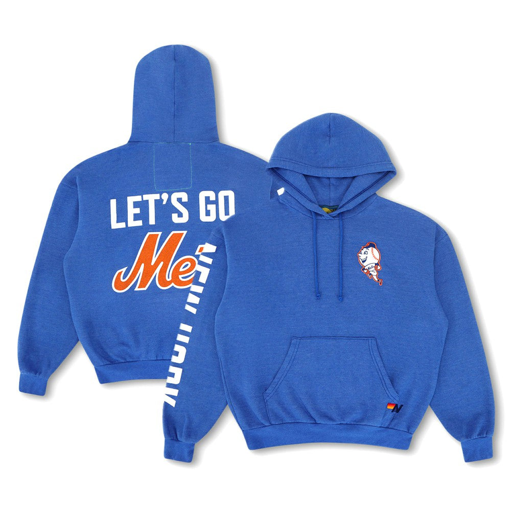 New York Mets Aviator Nation x MLB Unisex Relaxed Tri-Blend Hoodie - MLB Hoodies