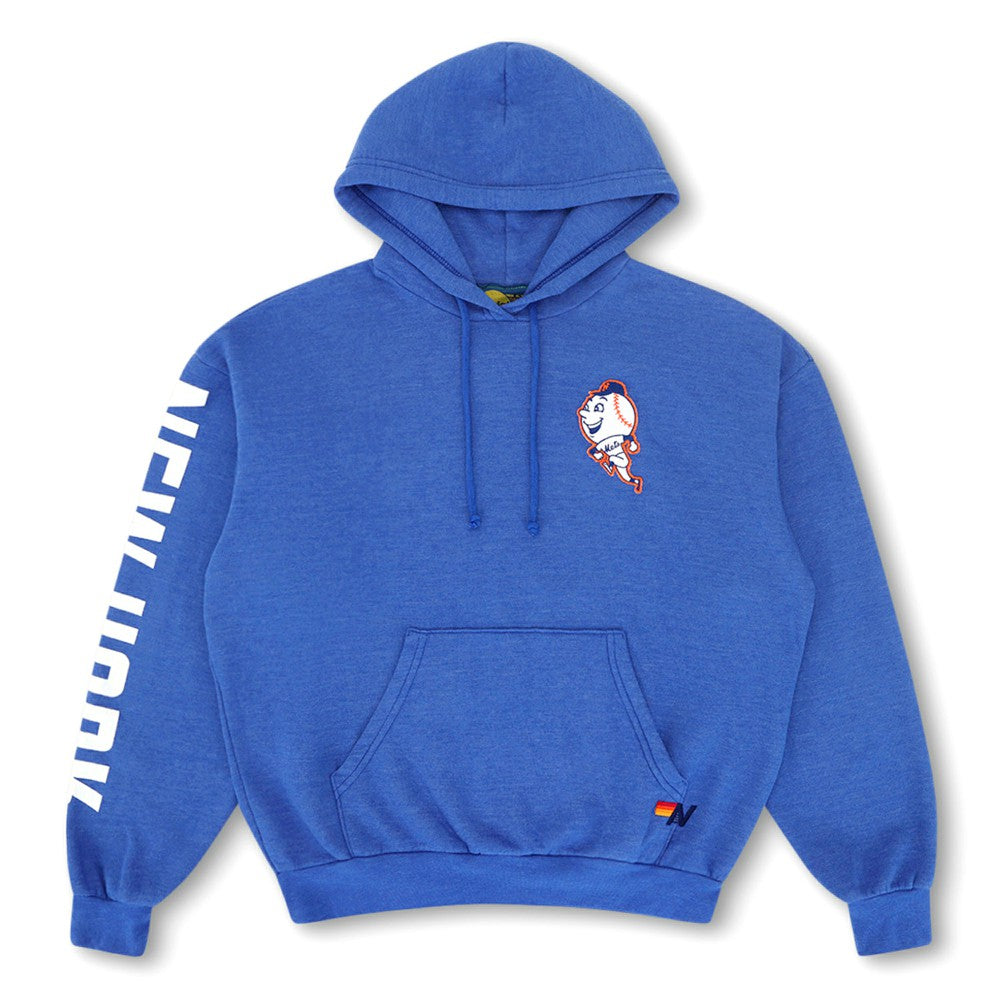 New York Mets Aviator Nation x MLB Unisex Relaxed Tri-Blend Hoodie - MLB Hoodies