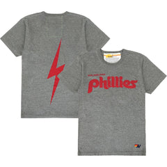 Philadelphia Phillies Aviator Nation x MLB Unisex Bolt Tri-Blend T-Shirt - MLB T-shirts