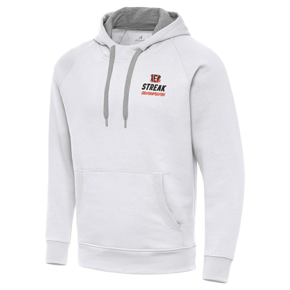 Cincinnati Bengals Antigua Streak Victory Pullover Hoodie | NFL US