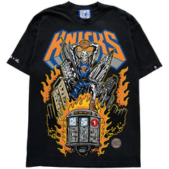 Black New York Knicks Warren Lotas x Fest Subway T-Shirt | NBA