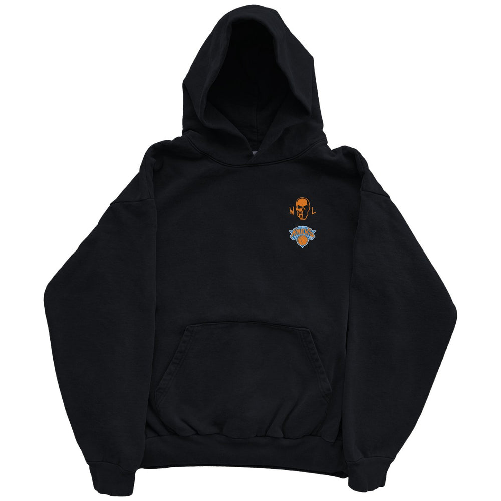 Black New York Knicks Warren Lotas x Fest Subway Hoodie | NBA