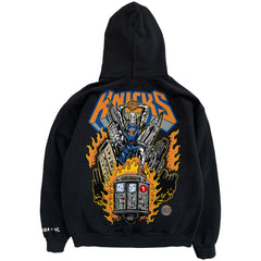 Black New York Knicks Warren Lotas x Fest Subway Hoodie | NBA