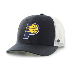 Navy Indiana Pacers '47 Primary Logo Trucker Adjustable Hat | NBA