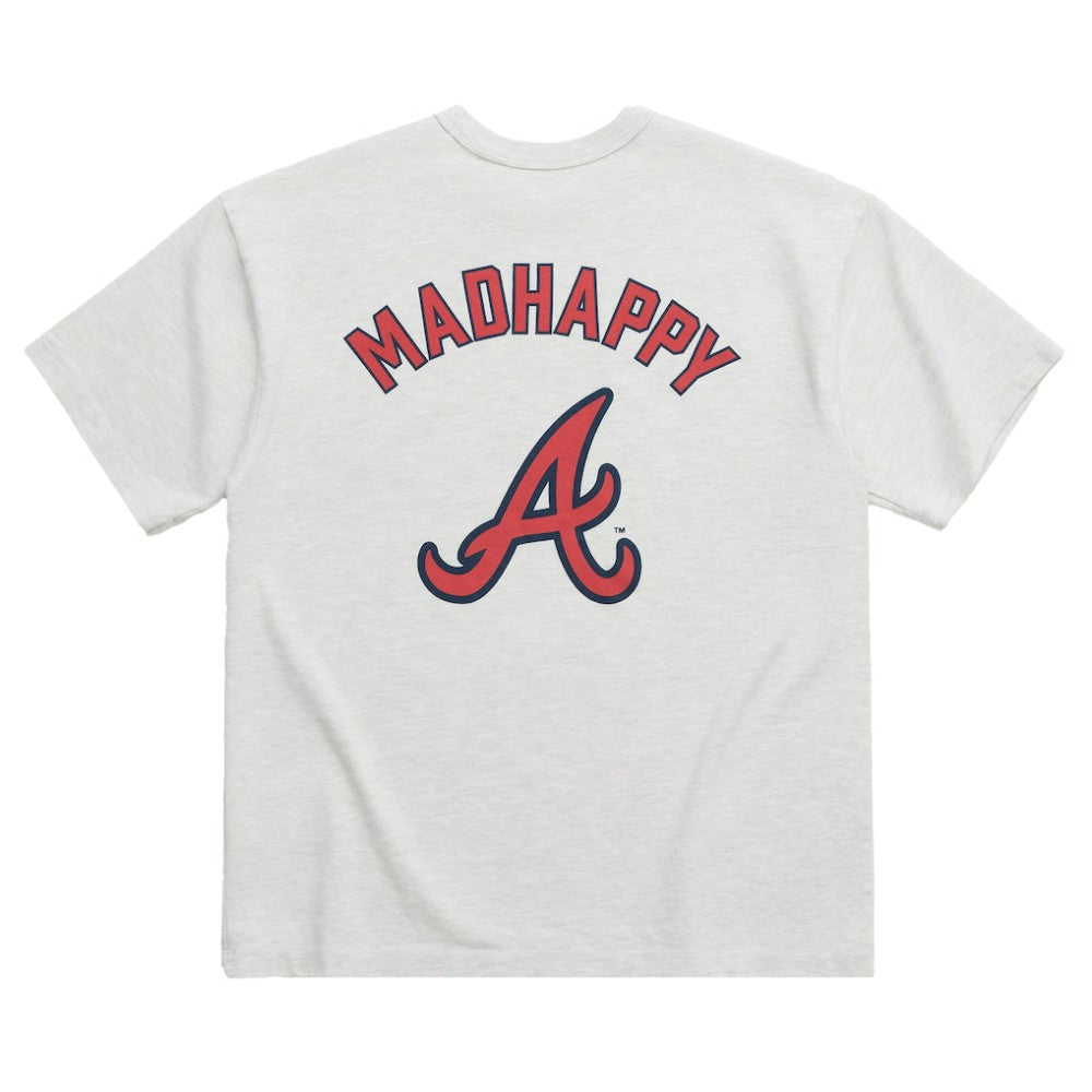 Atlanta Braves Madhappy x MLB Unisex Heavyweight T-Shirt - MLB T-shirts