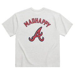 Atlanta Braves Madhappy x MLB Unisex Heavyweight T-Shirt - MLB T-shirts