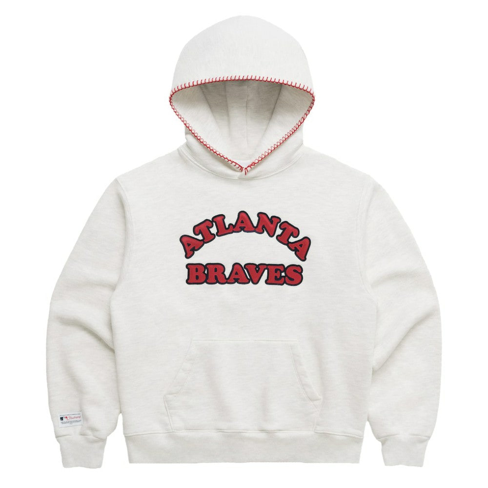 Atlanta Braves Madhappy x MLB Unisex Heavyweight Fleece Pullover Hoodie - MLB Hoodies