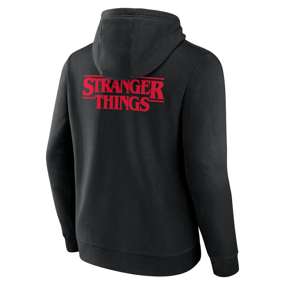 Minnesota Twins Stranger Things Logo Lockup Pullover Hoodie - MLB Hoodies