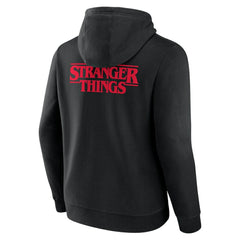 Pittsburgh Pirates Stranger Things Logo Lockup Pullover Hoodie - MLB Hoodies
