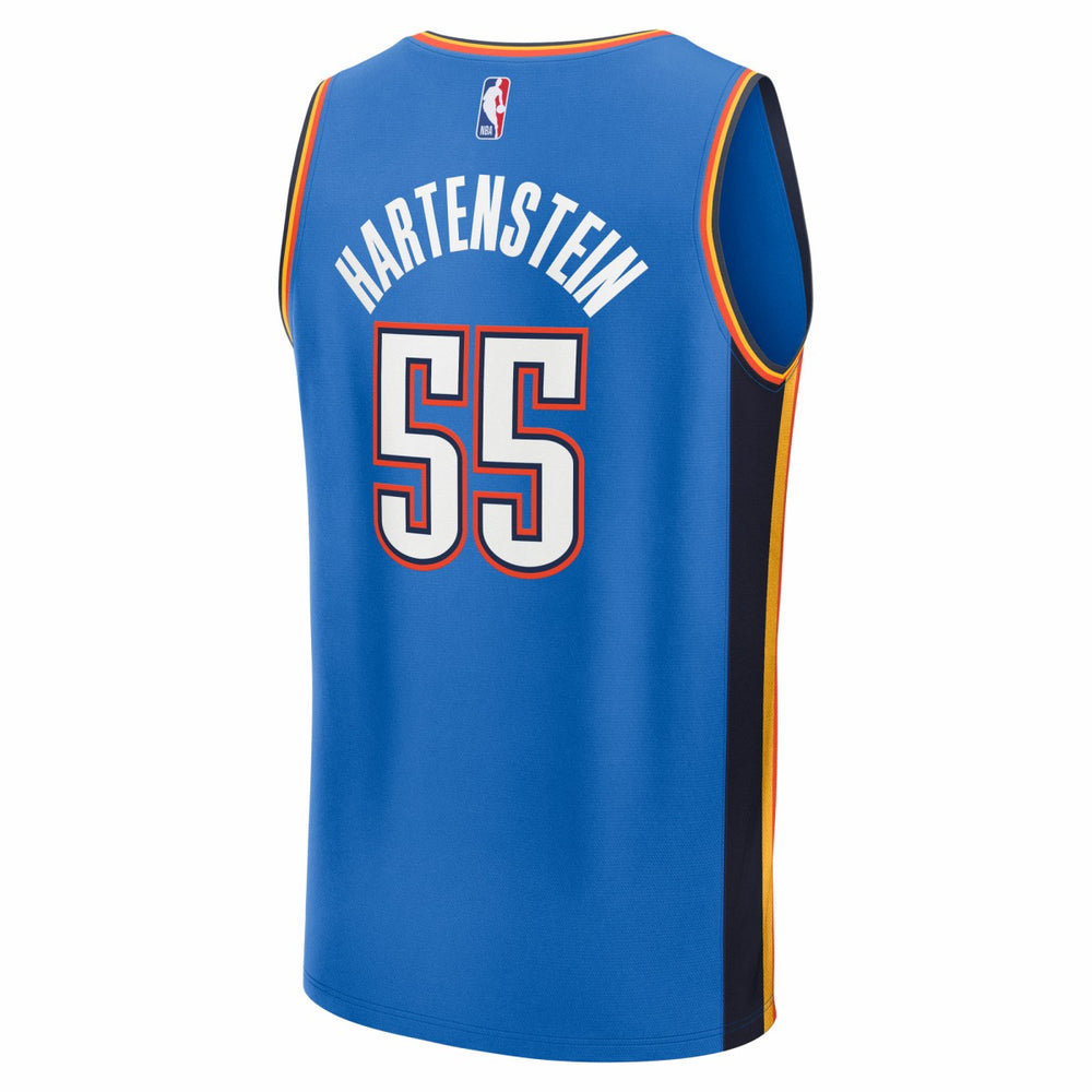 Blue Isaiah Hartenstein Oklahoma City Thunder 2025 NBA Finals Champions Fast Break Replica Player Jersey | NBA