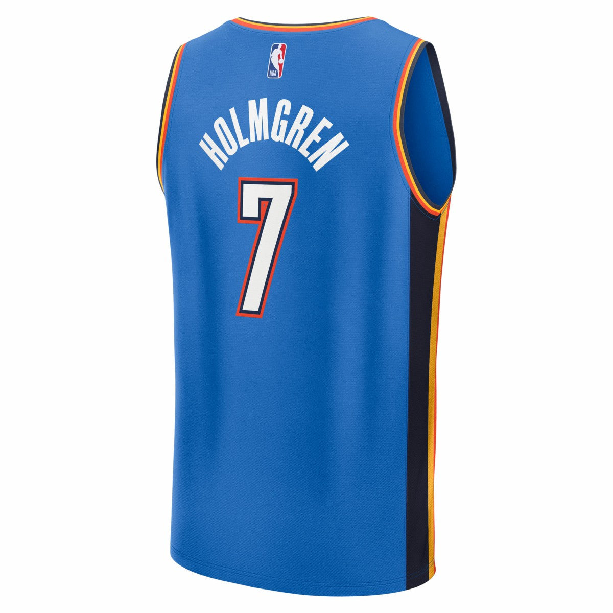 Blue Chet Holmgren Oklahoma City Thunder 2025 NBA Finals Champions Fast Break Replica Player Jersey | NBA