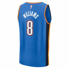 Blue Jalen Williams Oklahoma City Thunder 2025 NBA Finals Champions Fast Break Replica Player Jersey | NBA