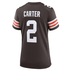Cleveland Browns DeAndre Carter  Women's Team Game Jersey | NFL US
