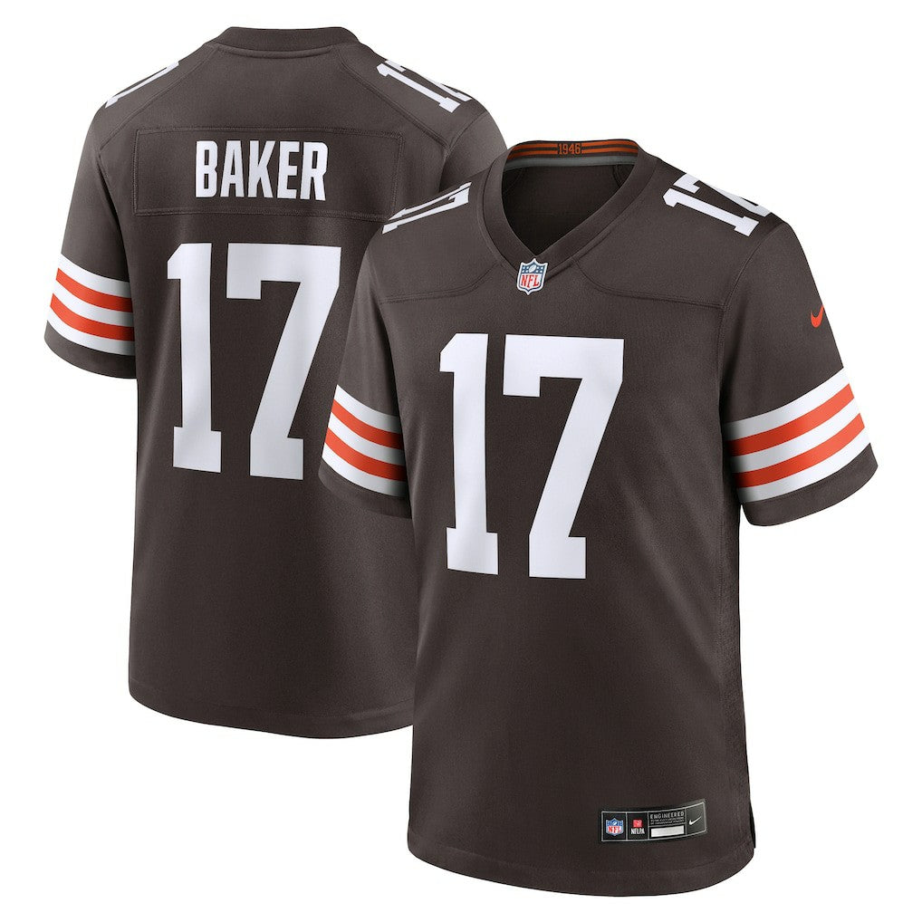 Cleveland Browns Jerome Baker  Team Game Jersey | NFL Discount