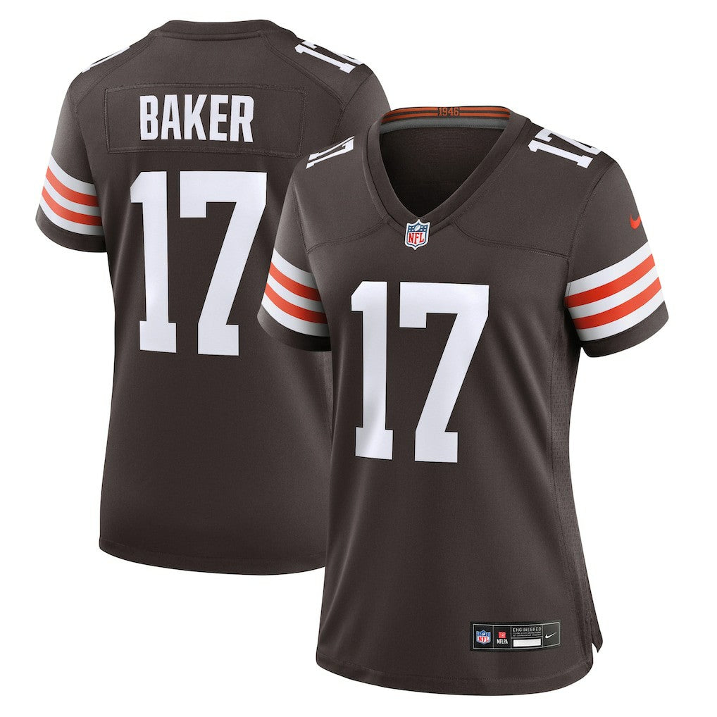 Cleveland Browns Jerome Baker  Women's Team Game Jersey | NFL Outlet