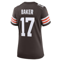Cleveland Browns Jerome Baker  Women's Team Game Jersey | NFL Outlet