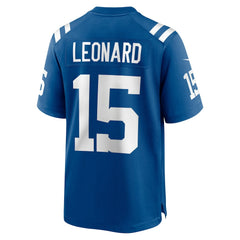 Indianapolis Colts Riley Leonard  Team Game Jersey | NFL On sale