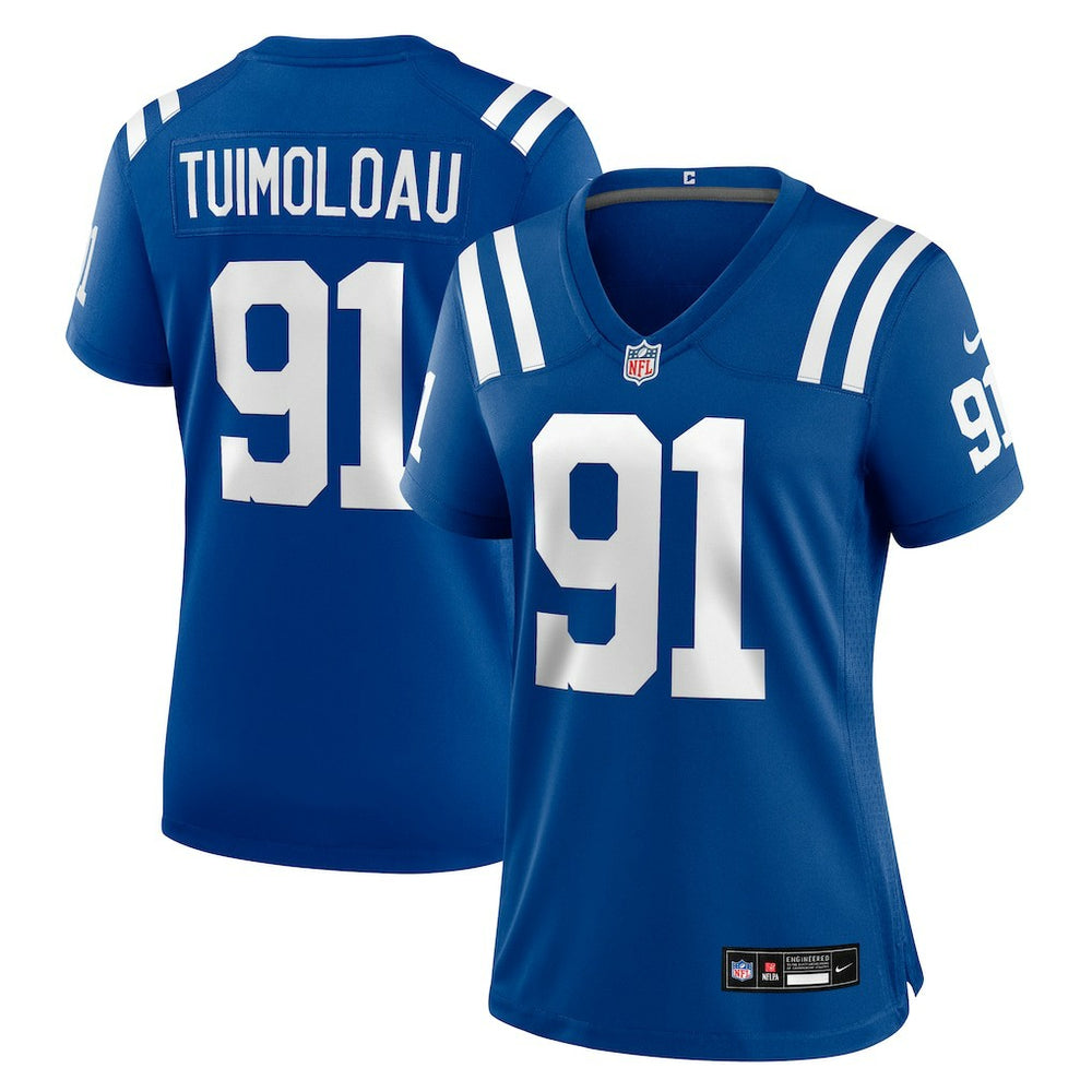 Indianapolis Colts JT Tuimoloau  Women's Team Game Jersey | NFL Sale