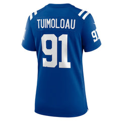 Indianapolis Colts JT Tuimoloau  Women's Team Game Jersey | NFL Sale