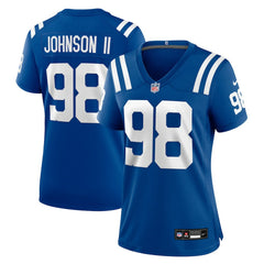 Indianapolis Colts Eric Johnson II  Women's Team Game Jersey | NFL Outlet