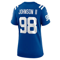 Indianapolis Colts Eric Johnson II  Women's Team Game Jersey | NFL Outlet