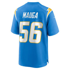 Los Angeles Chargers Kanai Mauga  Team Game Jersey | NFL Outlet