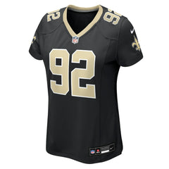New Orleans Saints Davon Godchaux  Women's Team Game Jersey | NFL US