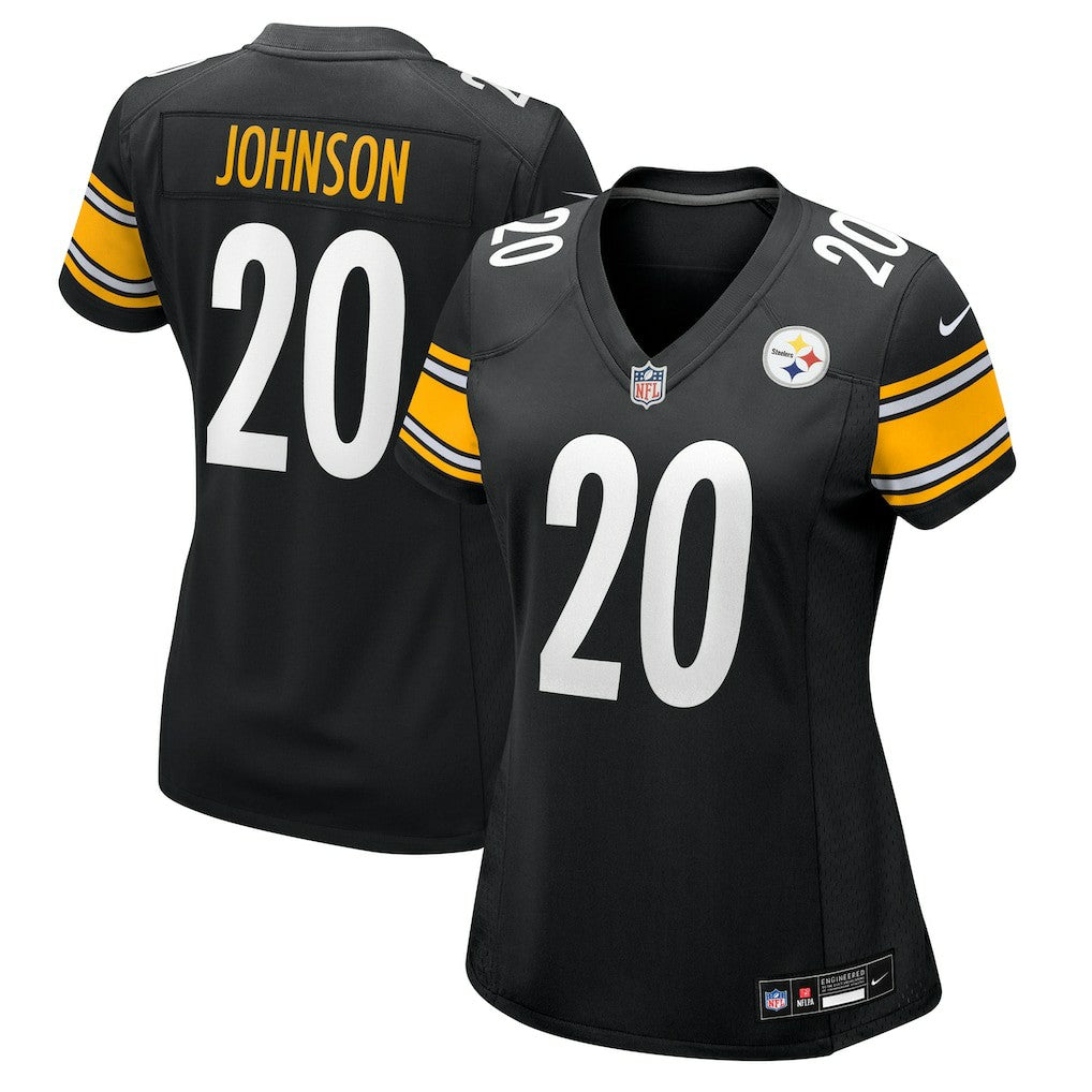 Pittsburgh Steelers Kaleb Johnson  Women's Team Game Jersey | NFL Outlet
