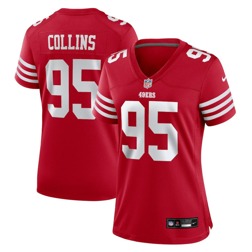 San Francisco 49ers Alfred Collins  Women's Team Game Jersey | NFL Sale