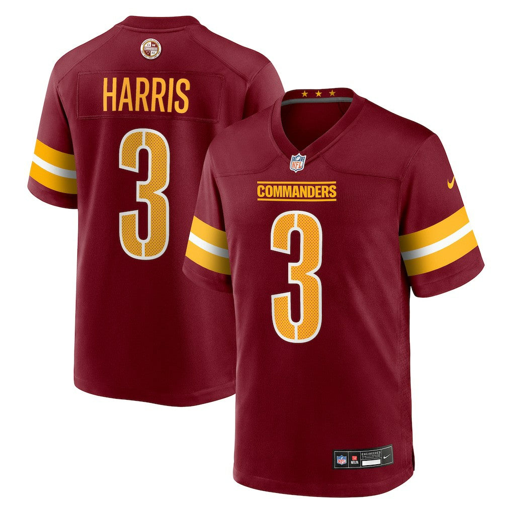 Washington Commanders Will Harris  Team Game Jersey | NFL New