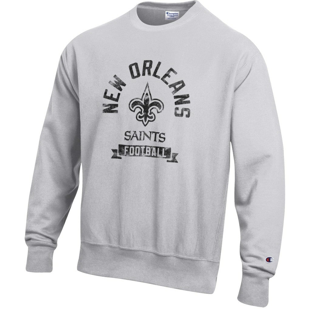 New Orleans Saints Reverse Weave Fleece Pullover Sweatshirt | NFL Online