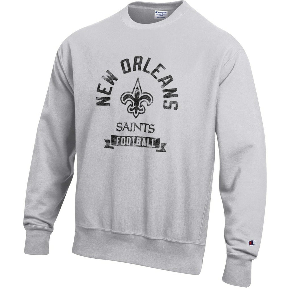 New Orleans Saints Reverse Weave Fleece Pullover Sweatshirt | NFL Online