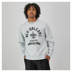 New Orleans Saints Reverse Weave Fleece Pullover Sweatshirt | NFL Online