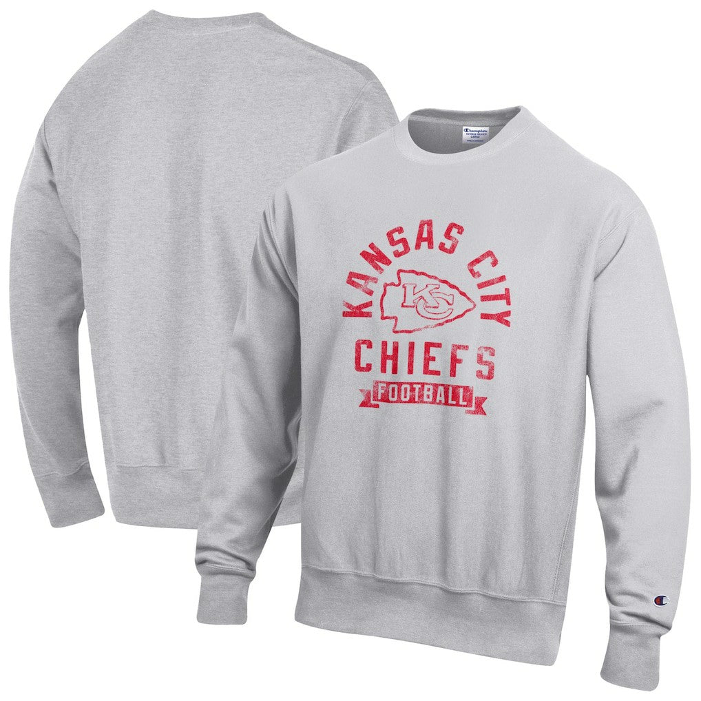 Kansas City Chiefs Reverse Weave Fleece Pullover Sweatshirt | NFL Discount