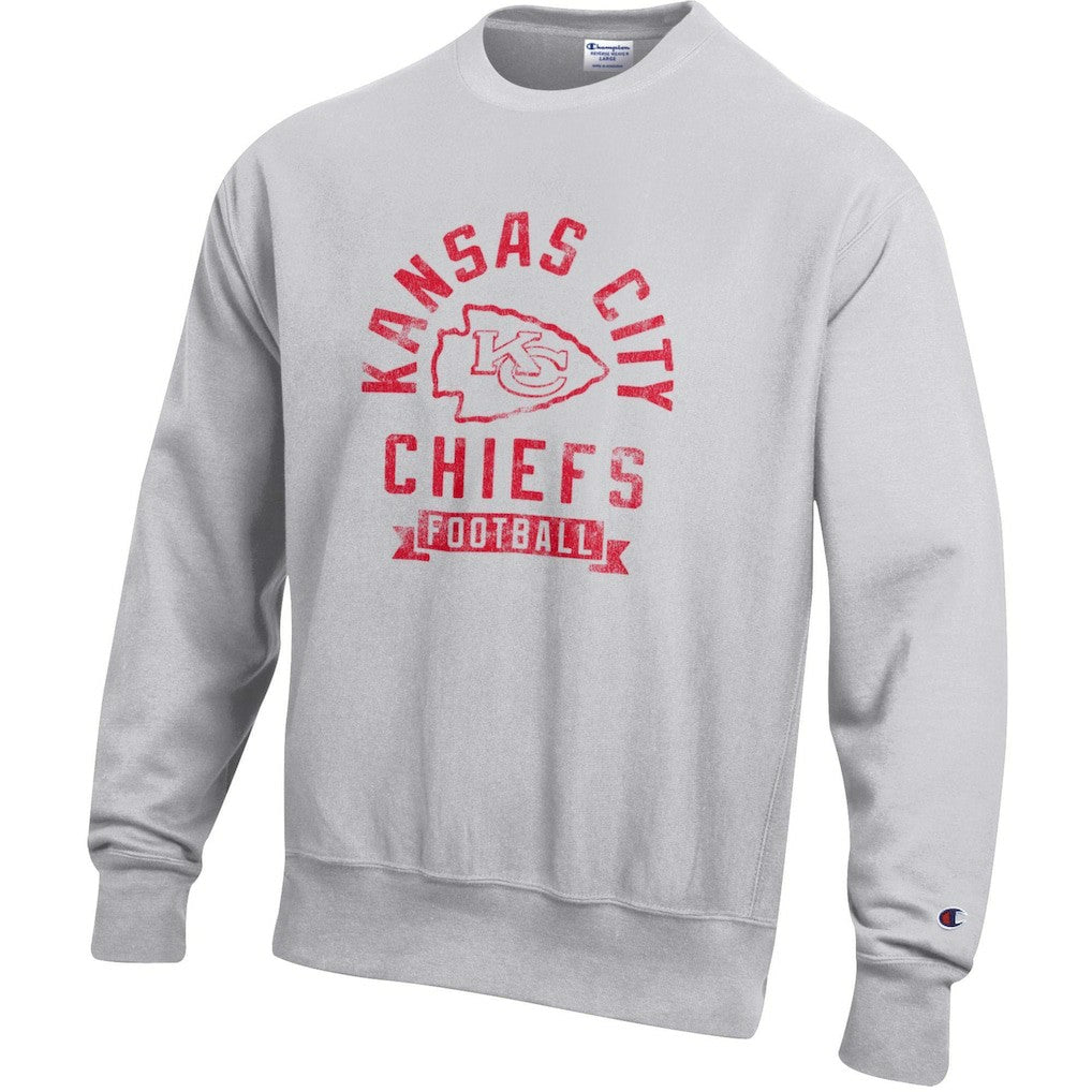 Kansas City Chiefs Reverse Weave Fleece Pullover Sweatshirt | NFL Discount
