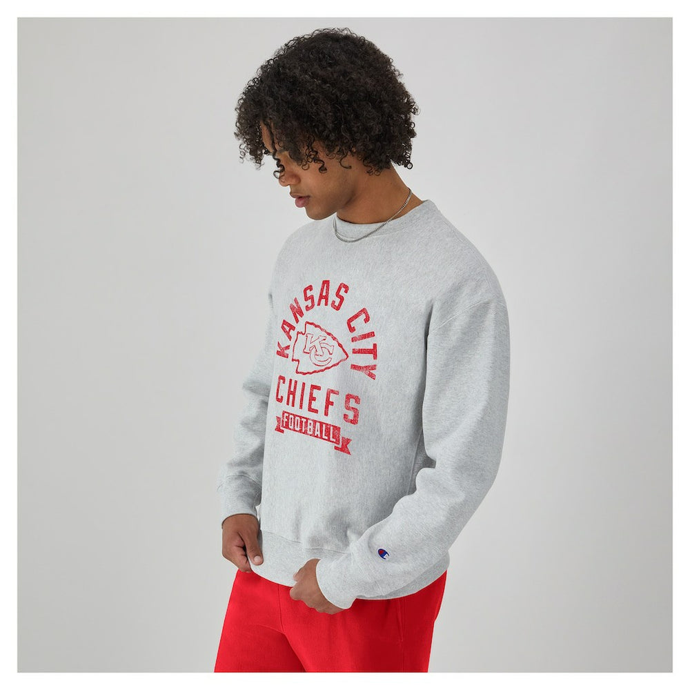 Kansas City Chiefs Reverse Weave Fleece Pullover Sweatshirt | NFL Discount