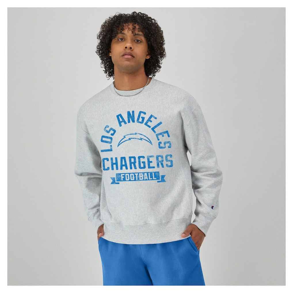 Los Angeles Chargers Reverse Weave Fleece Pullover Sweatshirt | NFL New