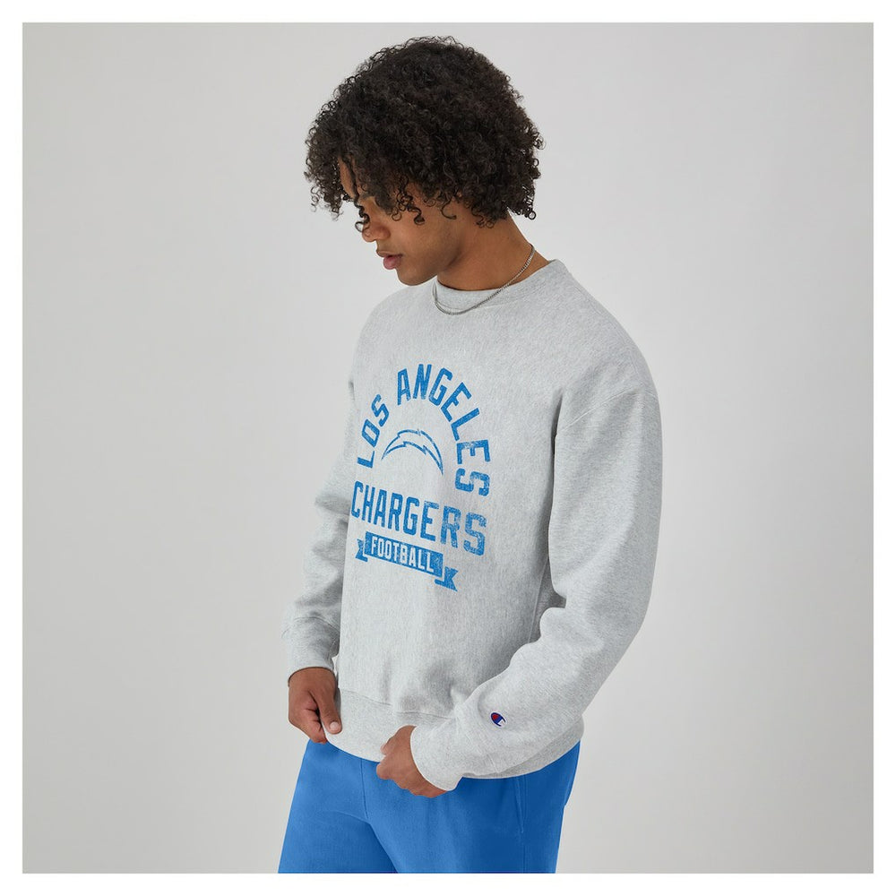Los Angeles Chargers Reverse Weave Fleece Pullover Sweatshirt | NFL New