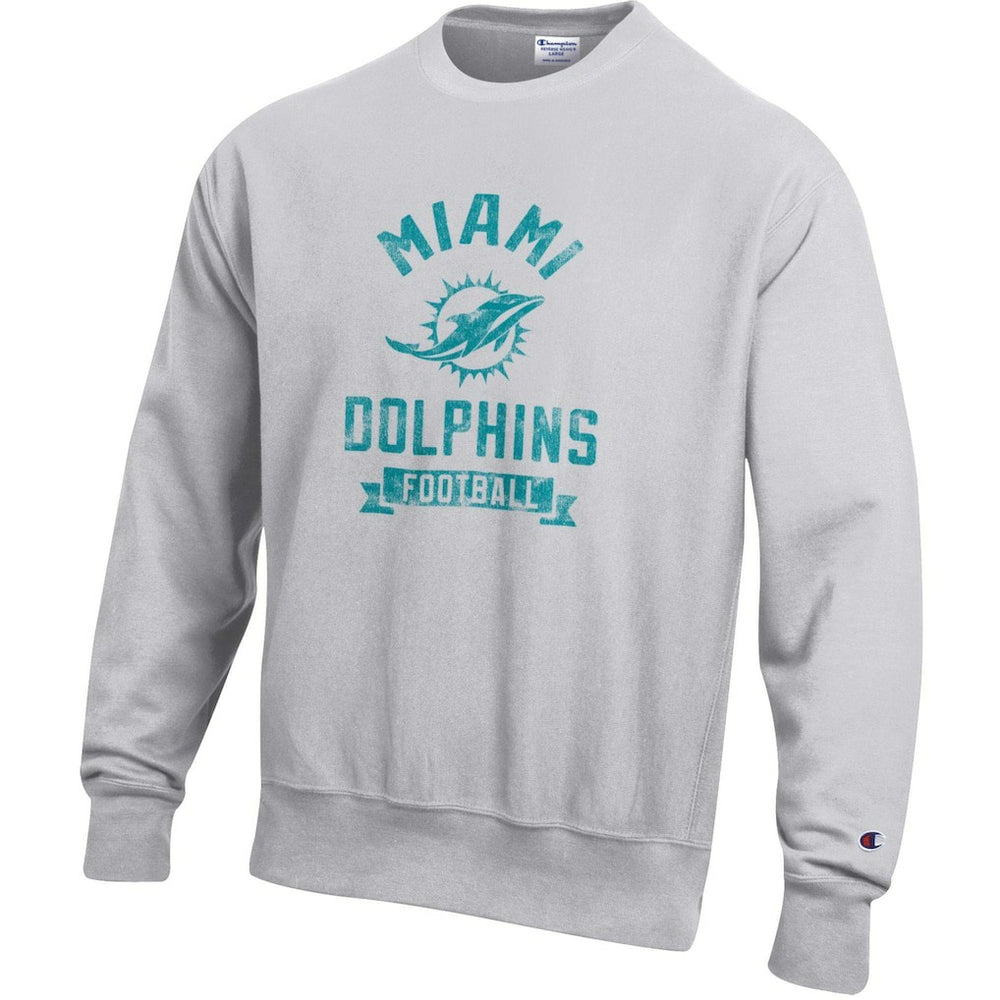 Miami Dolphins Reverse Weave Fleece Pullover Sweatshirt | NFL US