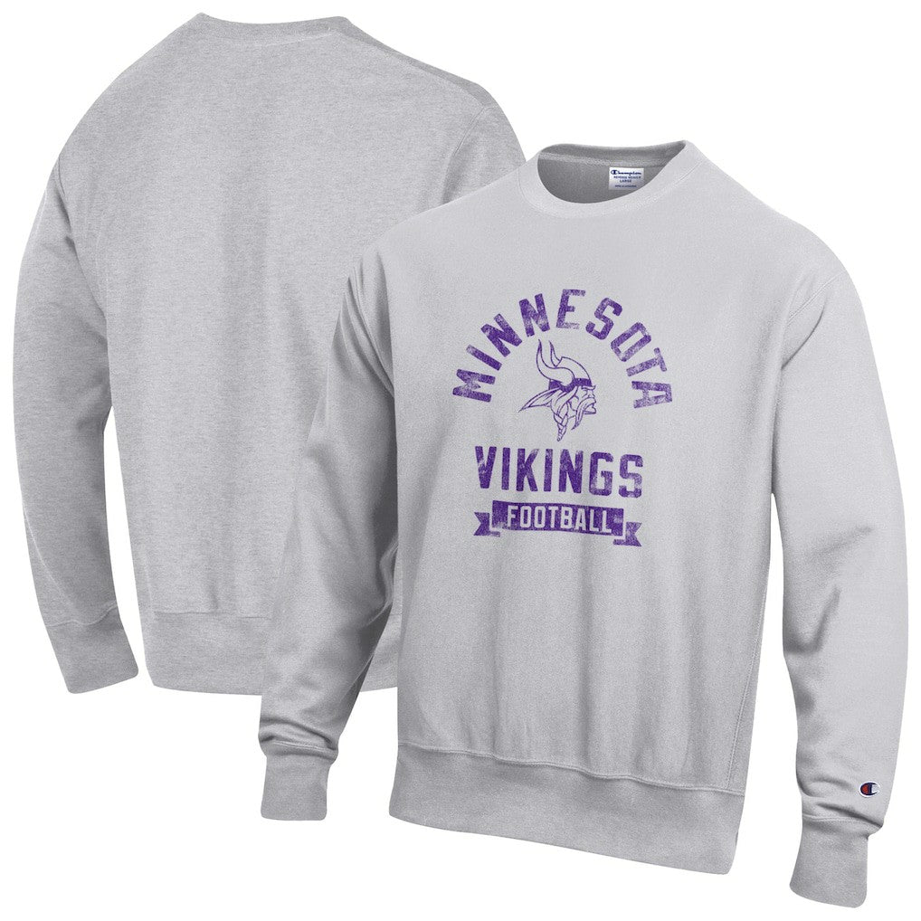Minnesota Vikings Reverse Weave Fleece Pullover Sweatshirt | NFL On sale