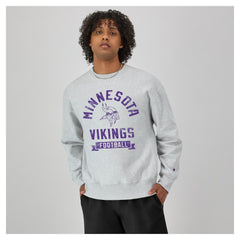 Minnesota Vikings Reverse Weave Fleece Pullover Sweatshirt | NFL On sale