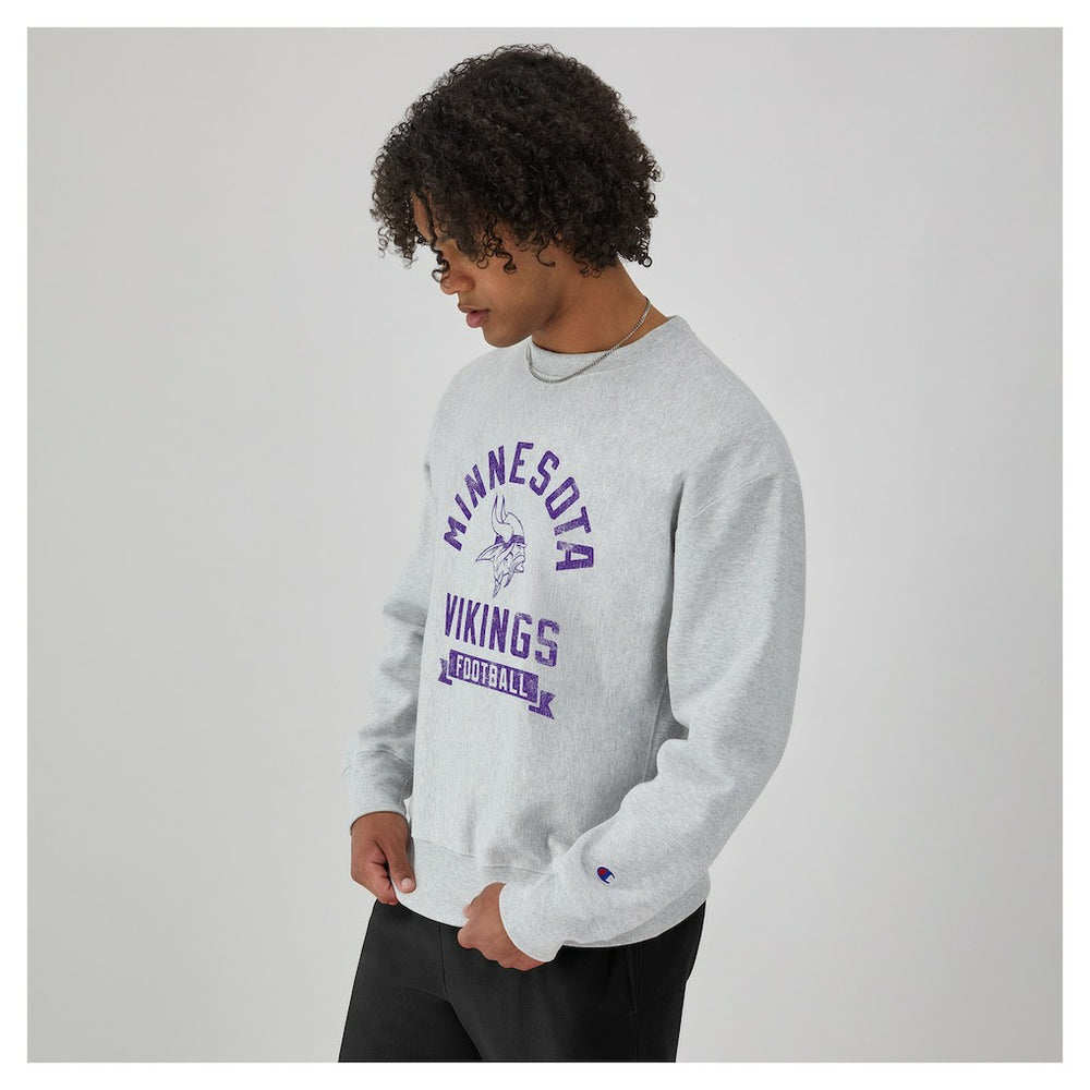Minnesota Vikings Reverse Weave Fleece Pullover Sweatshirt | NFL On sale