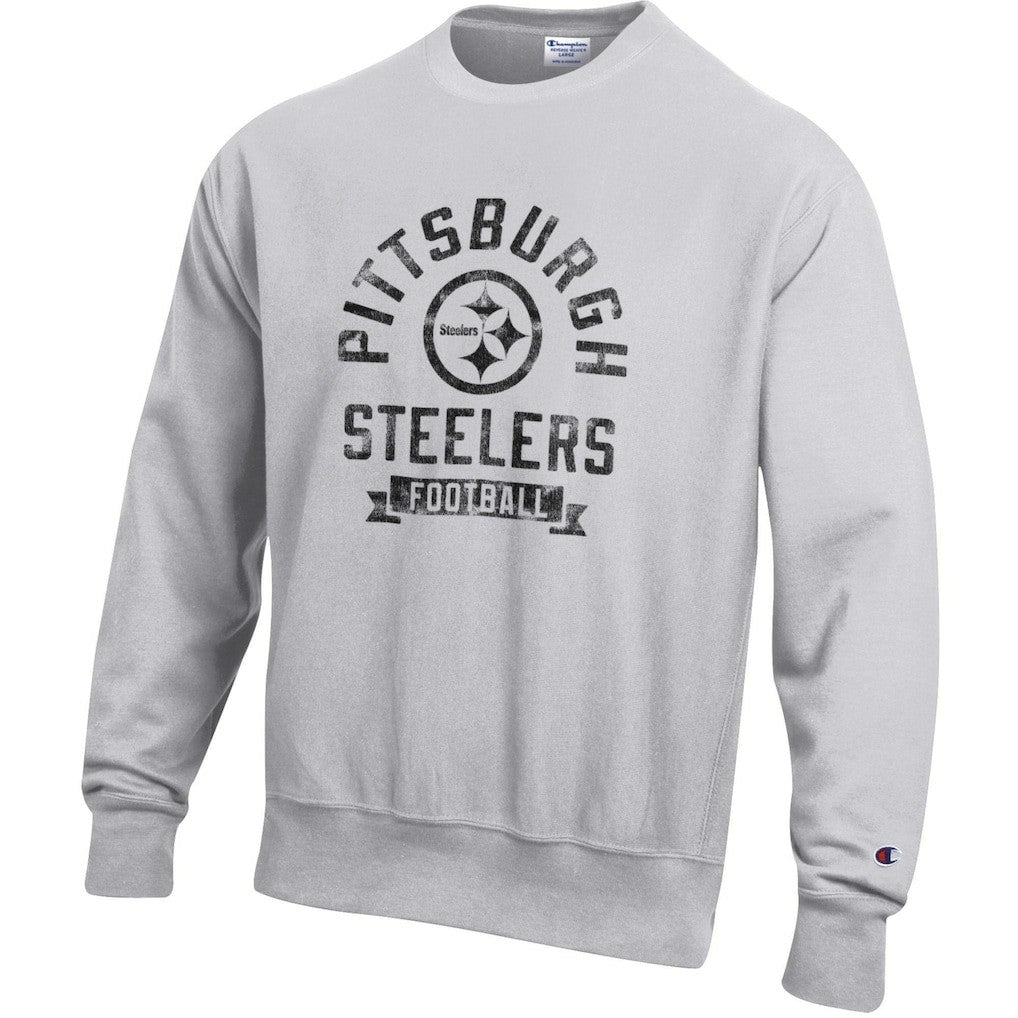 Pittsburgh Steelers Reverse Weave Fleece Pullover Sweatshirt | NFL Outlet