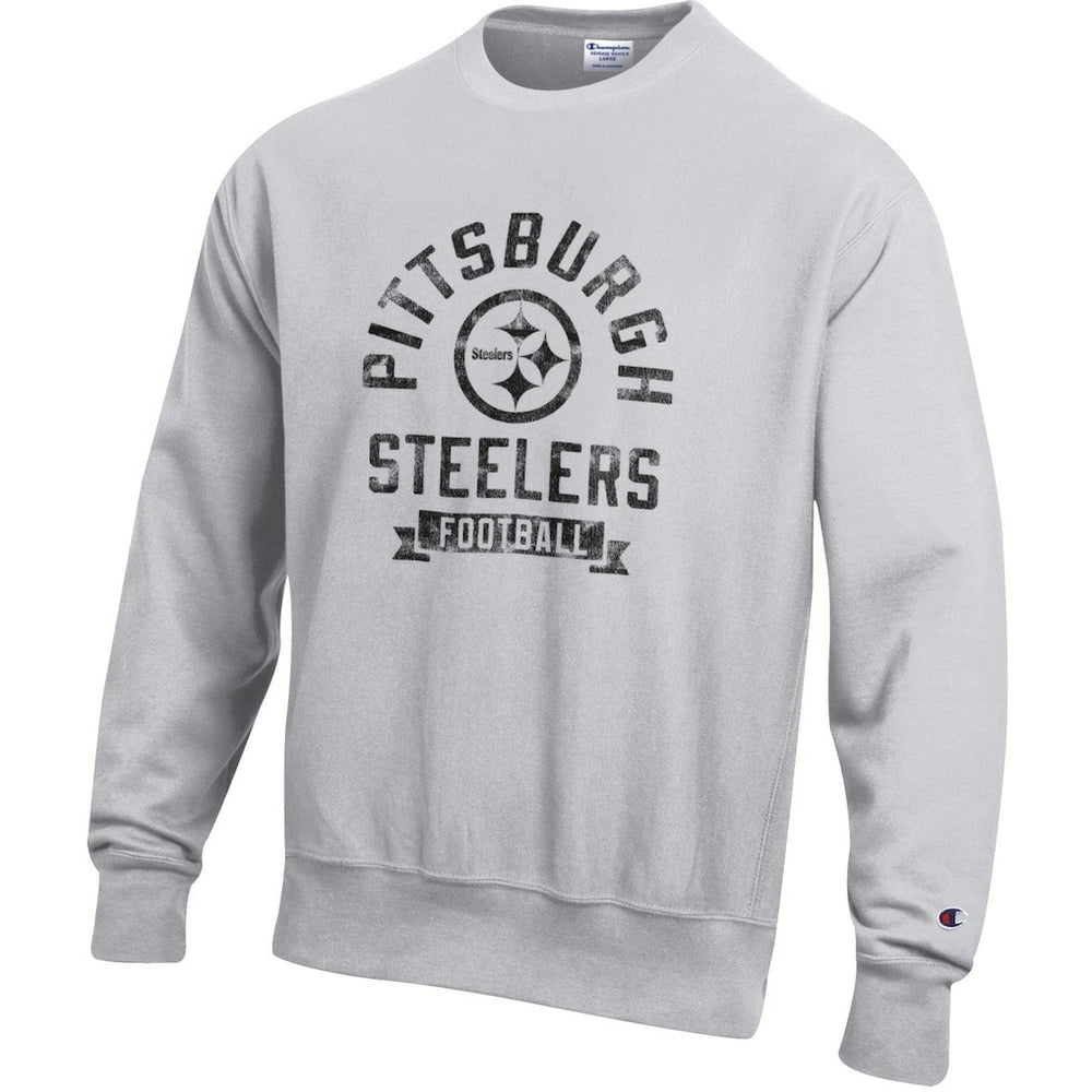 Pittsburgh Steelers Reverse Weave Fleece Pullover Sweatshirt | NFL Outlet