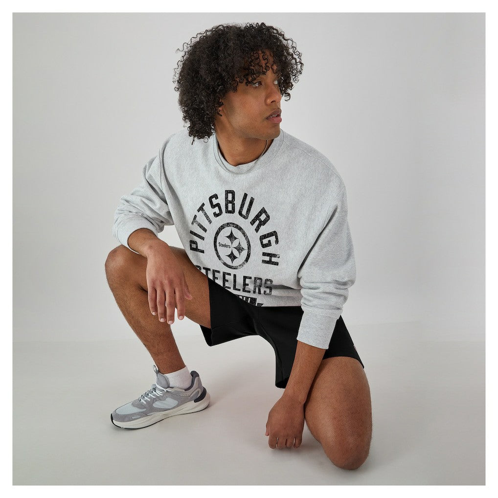 Pittsburgh Steelers Reverse Weave Fleece Pullover Sweatshirt | NFL Outlet