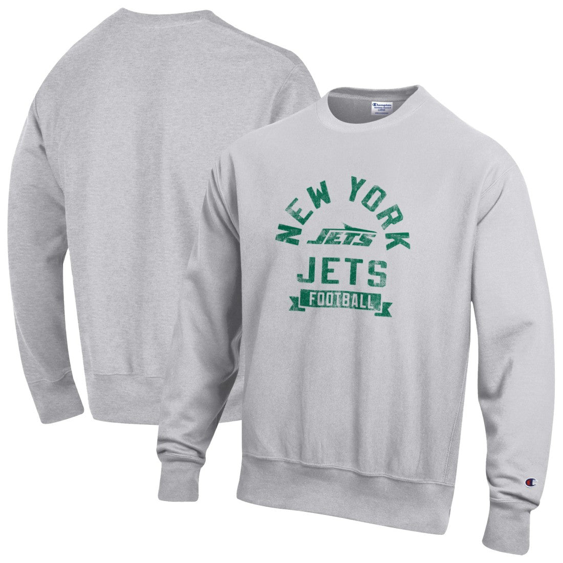 New York Jets Reverse Weave Fleece Pullover Sweatshirt | NFL Outlet